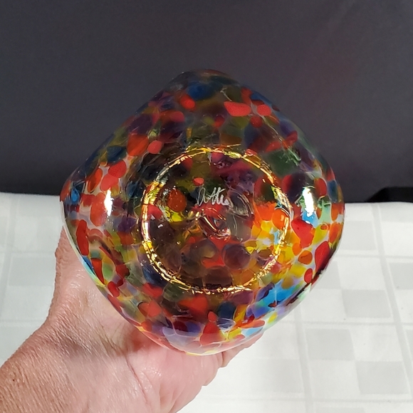 Blown Glass Olive Oil Decanter - Picture 5 of 5